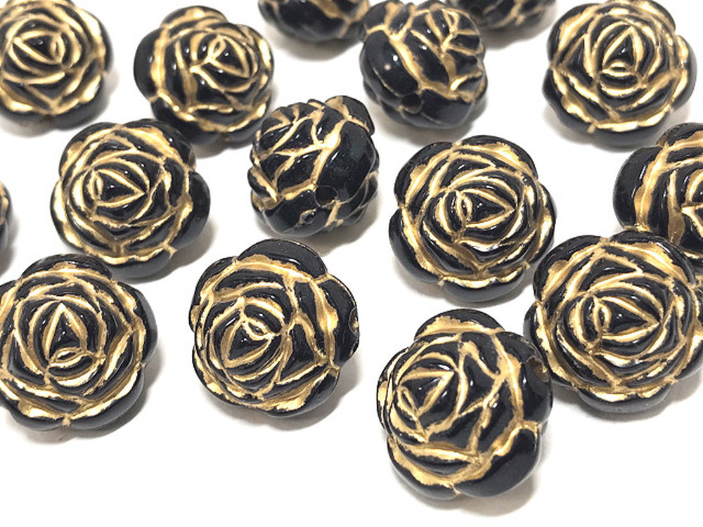 �A���e�B�[�N�� �����K�N�r�[�Y 16mm�i�u���b�N�j[15����]