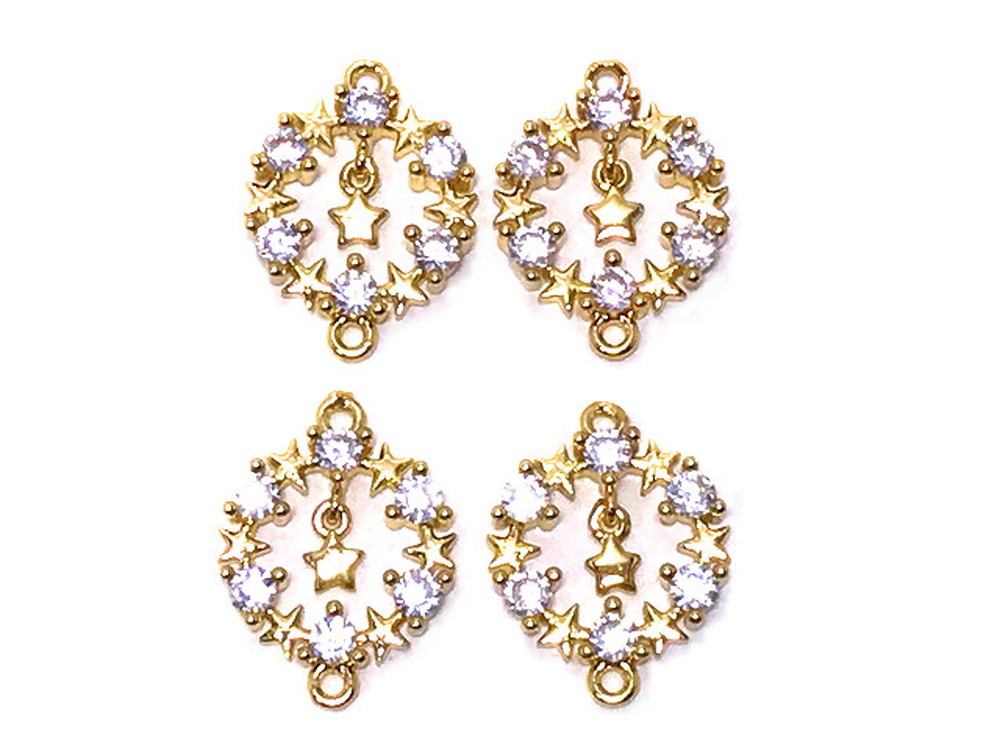�y�����߁z����琯 �W���R�j�A �R�l�N�^�[�`���[��12mm�i�S�[���h�j[4����]