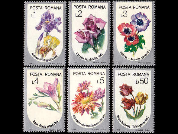 外国切手（花・植物）、可愛い古切手、ヴィンテージ切手の販売