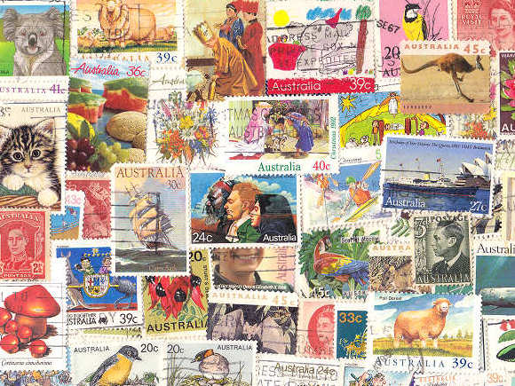 オーストラリアの外国切手 [10枚入り]