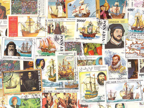 コロンブスの外国切手 [10枚入り]