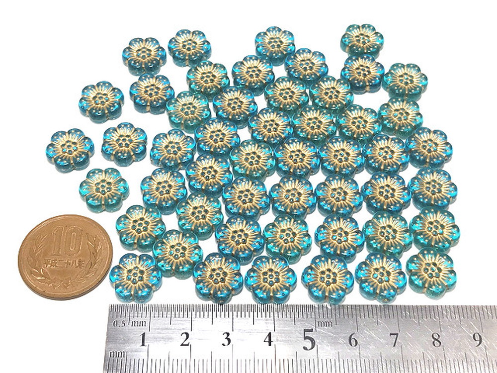 �A���e�B�[�N���t�����[�r�[�Y 13mm�i�u���[�O���[���j[50����] 2����
